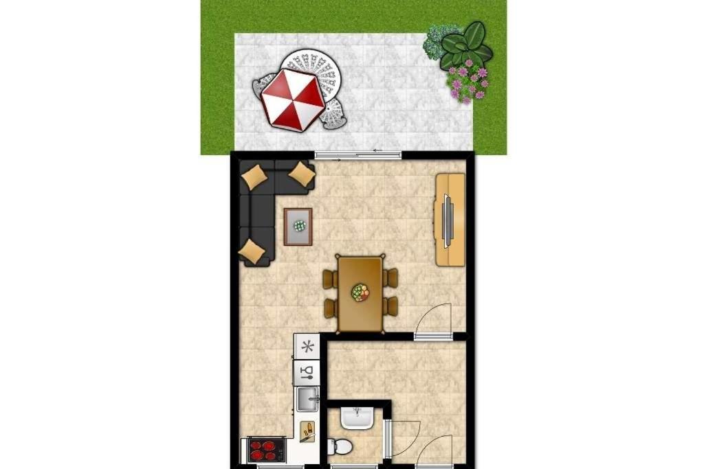 Duenenhaeuser Haus 3A 博尔滕哈根 外观 照片